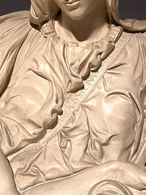 Pieta By Michelangelo Signature
