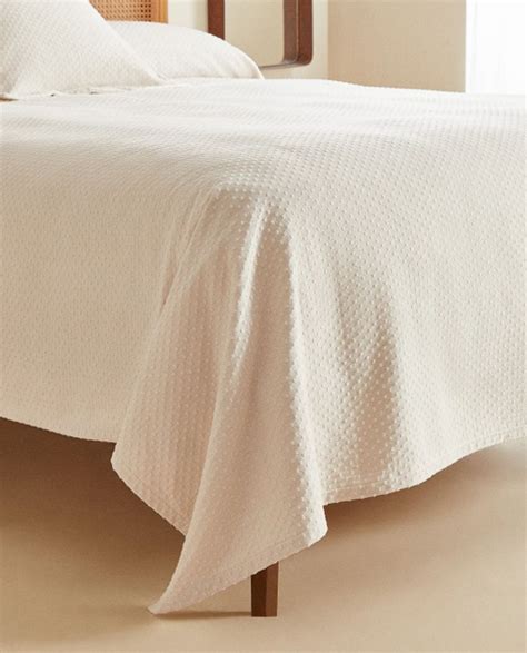 Покрывало ZARA HOME в горошек 270 x 280 см 270x 280 см - купить по ...