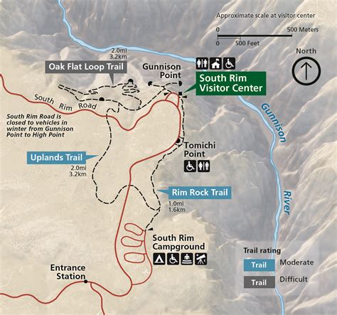 Black Canyon of the Gunnison Maps | NPMaps.com - just free maps, period.