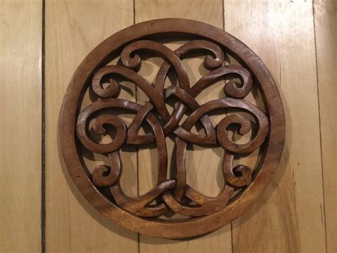 Celtic Tree of Life New Design Wood Carving - Etsy