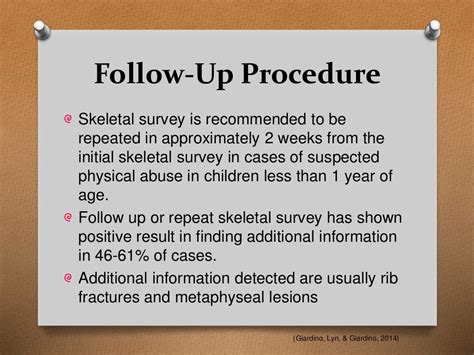 Skeletal survey on pediatric patient