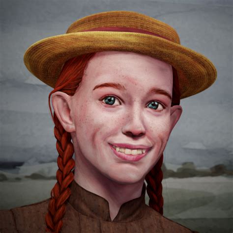 (Mostly) hand painted Anne Shirley — polycount