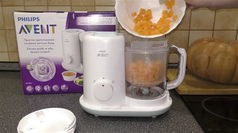 Пароварка блендер PHILIPS AVENT SCF862/02 - YouTube