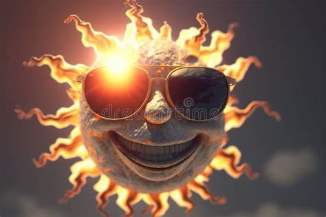 Hot Weather, Summer, Intense Heat. Bright Sun, Heat Waves, Global ...
