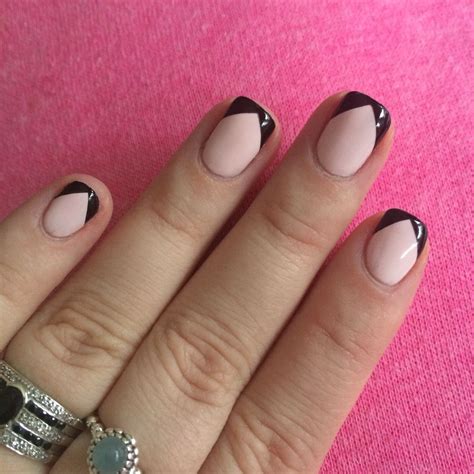 Done By Me : a subtle twist on a classic French manicure | Classic ...