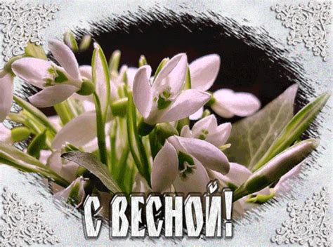 Открытки поздравления с Весной