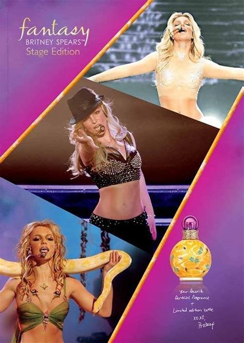 Britney Spears 'Fantasy: Stage Edition" Promo Poster : r/BritneySpears