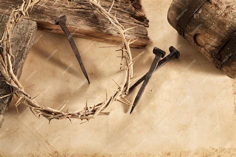 Premium Photo | Crucifixion Of Jesus Christ Cross With three Nails And ...