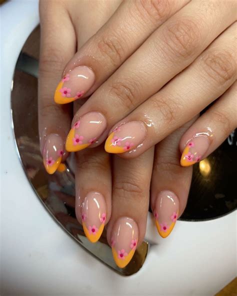 bright orange nail color 10