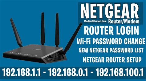 192.168.1.1 - 192.168.l.l NETGEAR | WiFi PASSWORD CHANGE | Router Login ...