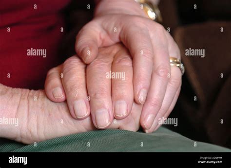 couple holding hands stock photo alamy