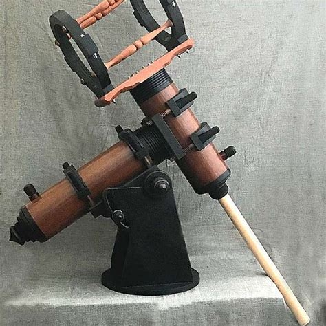 german equatorial telescope mount american association  woodturners