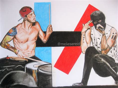 Twenty One Pilots drawing by MelieseReidMusic on DeviantArt