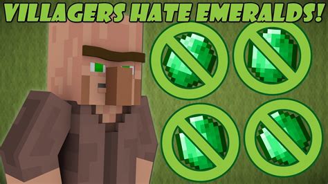 Если бы Жители ненавидели Изумруды - Minecraft Машинима - YouTube