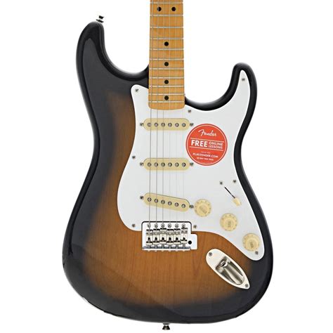 squier classic vibe  stratocaster  color sunburst acoustic