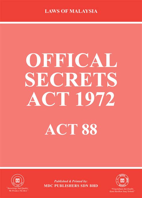 laws  malaysia offical secrets act