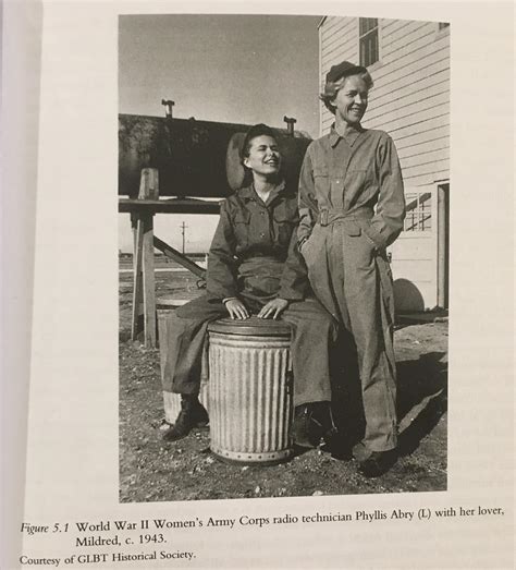 A great image of some 1940s lesbians I found in a book. Apparently the
