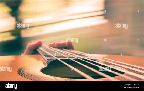 Swing the guitar Stock Photo - Alamy