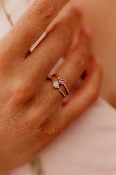 Birthstone Rings 💕 | January birthstone rings, Birthstone ring, August