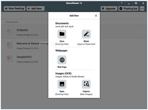 NaturalReader Download Free (Windows) - 16.1.2 | Softpedia