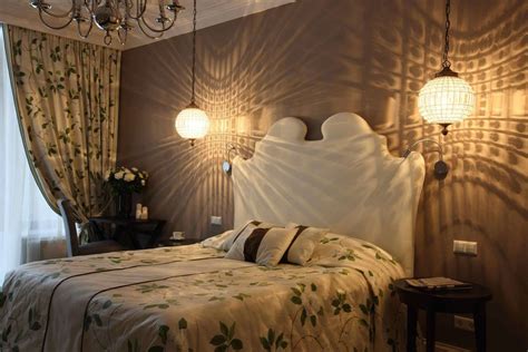 Подвесы в спальне - 32 фото