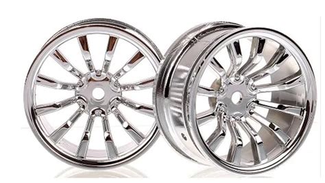 1 10 Scale Rc Car Wheel And Rims Tires Used Rc Racing On-road Car Truck ...