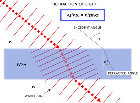 Reflection and refraction of light