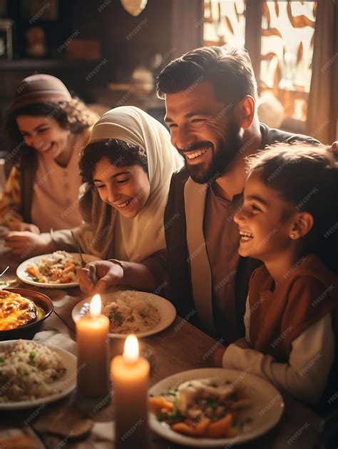 Premium AI Image | Photoshoot of Resilient Spirits Arab Families