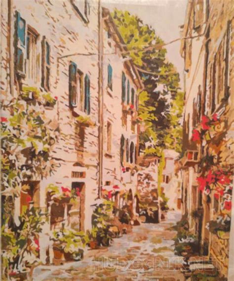 Картина Картина. Узкая улочка. Размеры: 40x50, Год: 2016, Цена: 2000 ...