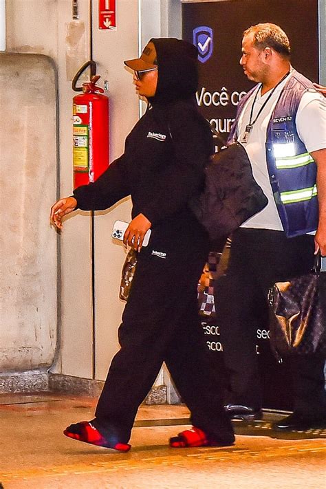 MEGAN THEE STALLION at Airport in Rio de Janeiro 09/13/2022 – HawtCelebs