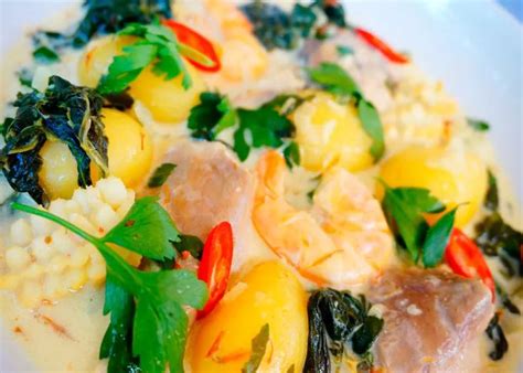 Рыбное рагу с молодым картофелем и айоли по-каталонски | Ethnic recipes ...