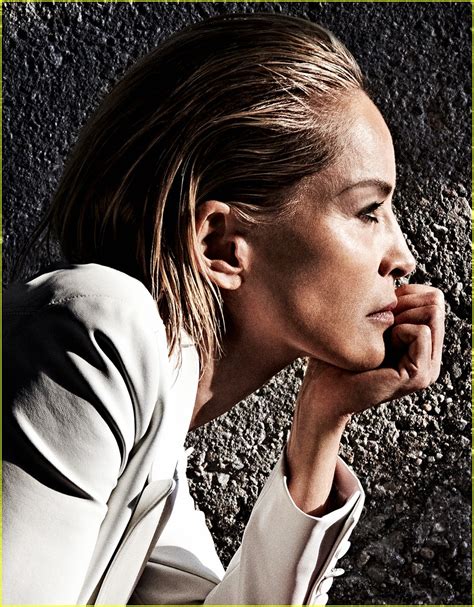 Sharon Stone, 61, Goes Topless for Revealing 'Vogue Portugal' Cover ...
