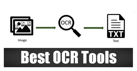 ocr tools  extracting text  image