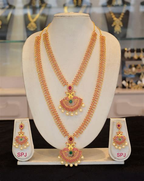 Indian Wedding Jewellery Sets - South India Jewels