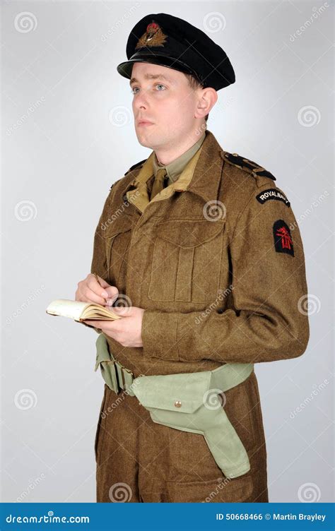 Royal Navy Petty Officer Sailor WWII Stock Photography | CartoonDealer ...