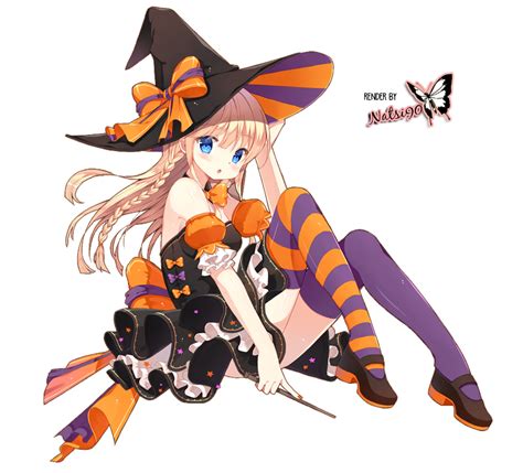 halloween anime render  natsi  deviantart