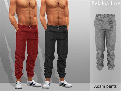 The Sims Resource - Belaloallure_Adam pants