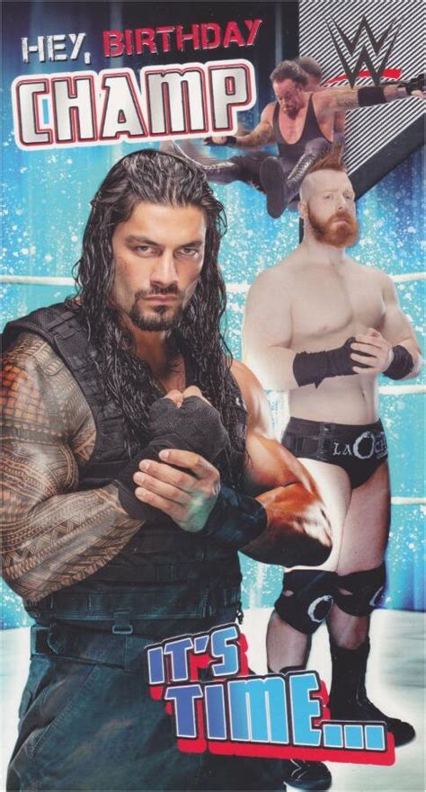 Wwe Wrestling Birthday Cards | BirthdayBuzz