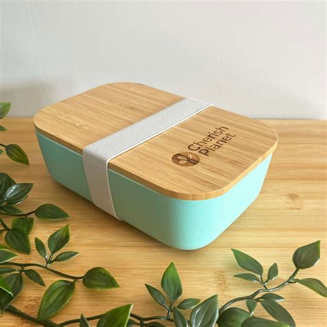 Eco Bamboo & Wheat Fibre Lunch/Bento Box
