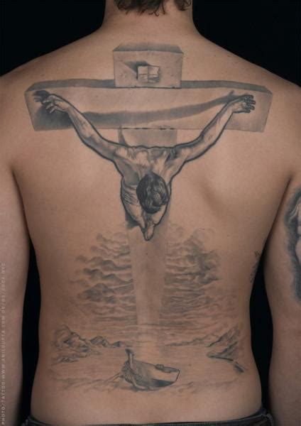 Back Religious Tattoo by Anil Gupta