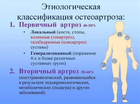 Остеоартроз (остеоартрит) - презентация онлайн