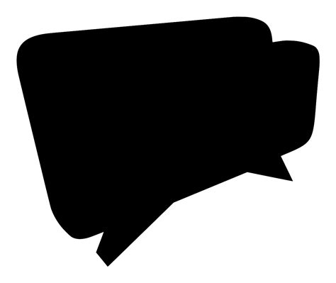SVG > blank talk chat speak - Free SVG Image & Icon. | SVG Silh
