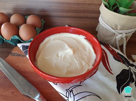 Maionese De Ovo Cozido E Creme De Leite E Limão