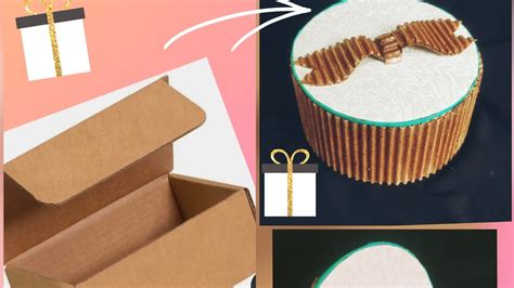 гар урлал,gar urlal,санаа авах,бэлэгний хайрцаг, gift box DIY, caja de ...