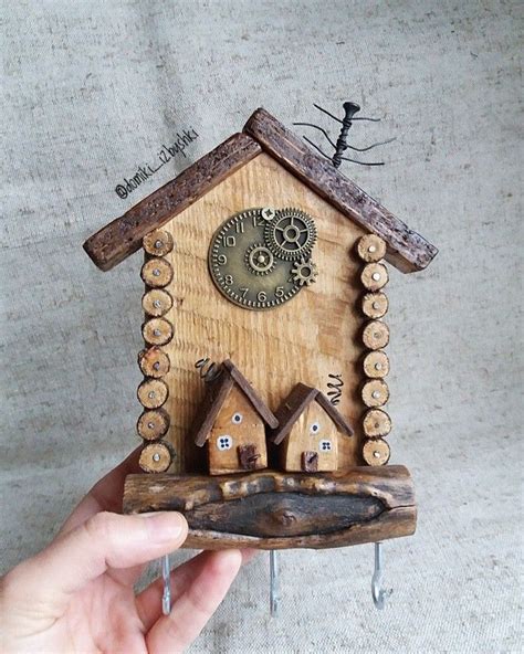 Ключница | Bilder selbst gestalten, Deko holz, Schlüsselbrett