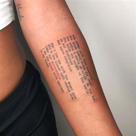 Tatuagem Frases No Braço