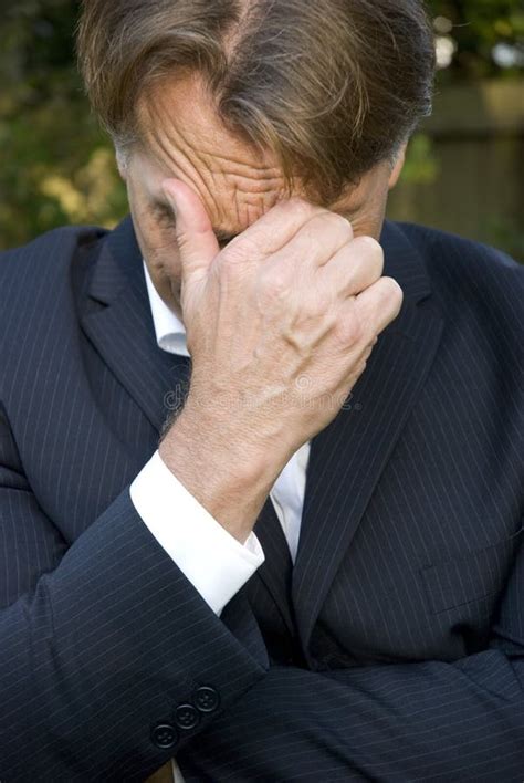 Upset businessman stock photo. Image of dejected, estate - 6740304
