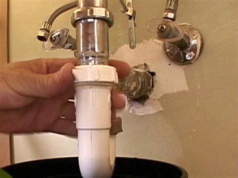 how to change a bathroom drain
