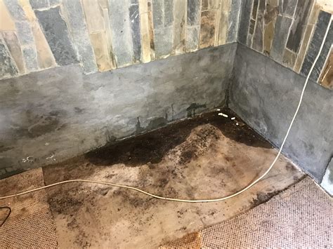 water seeping  wall rausrenovation