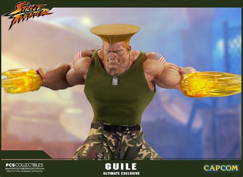 Street Fighter Guile Statues Coming From PCS Toys - The Toyark - News